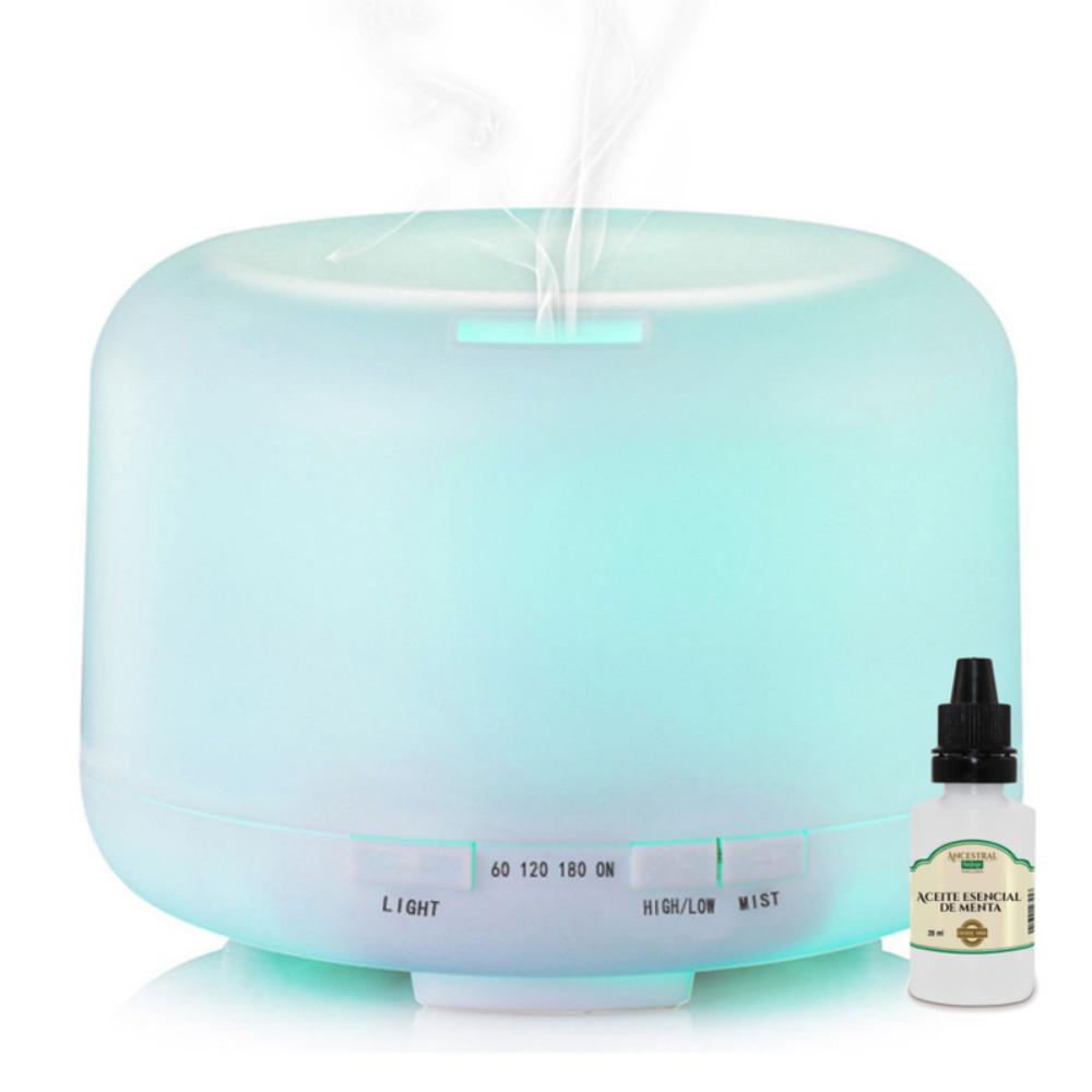 Difusor Humidificador Aromaterapia 500Ml Kp 500 + Esencia Hidrosoluble 10Ml img #1