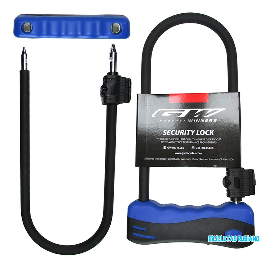 Candado Antirrobo Seguridad Bicicleta Moto En U Ty318 32Cm img #3