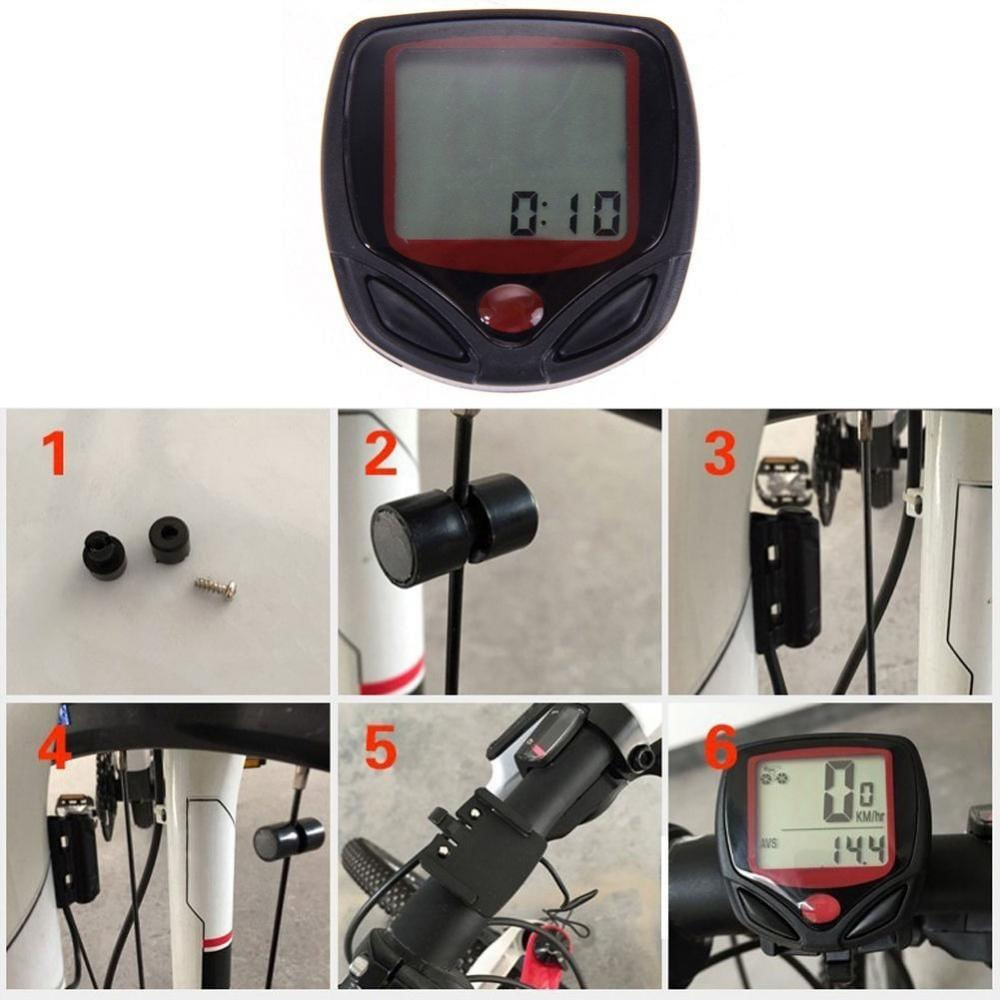Velocimetro Odometro 15 Funciones Bicicleta Cicla Accesorios img #2