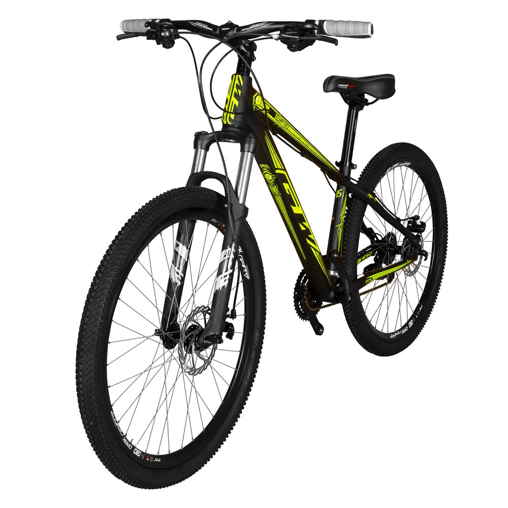 Bicicleta 27.5 Alligator Tenedor Bloqueo Negroamarillo S img #1