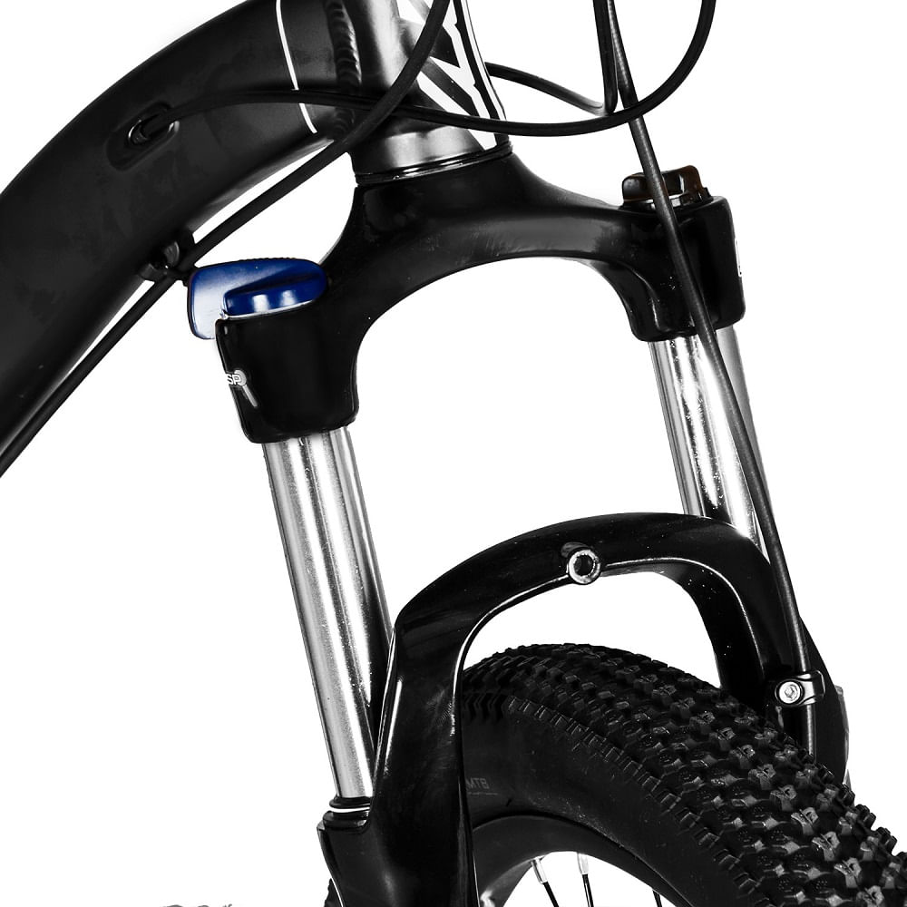 Bicicleta 27.5 Wolf Tenedor Bloqueo Negroblanco M img #2