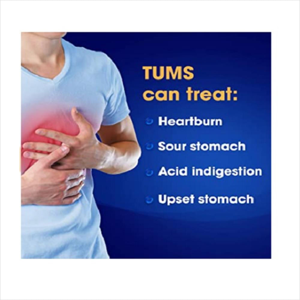 Tums Antiacid Sabor Menta 72 Tabletas img #2
