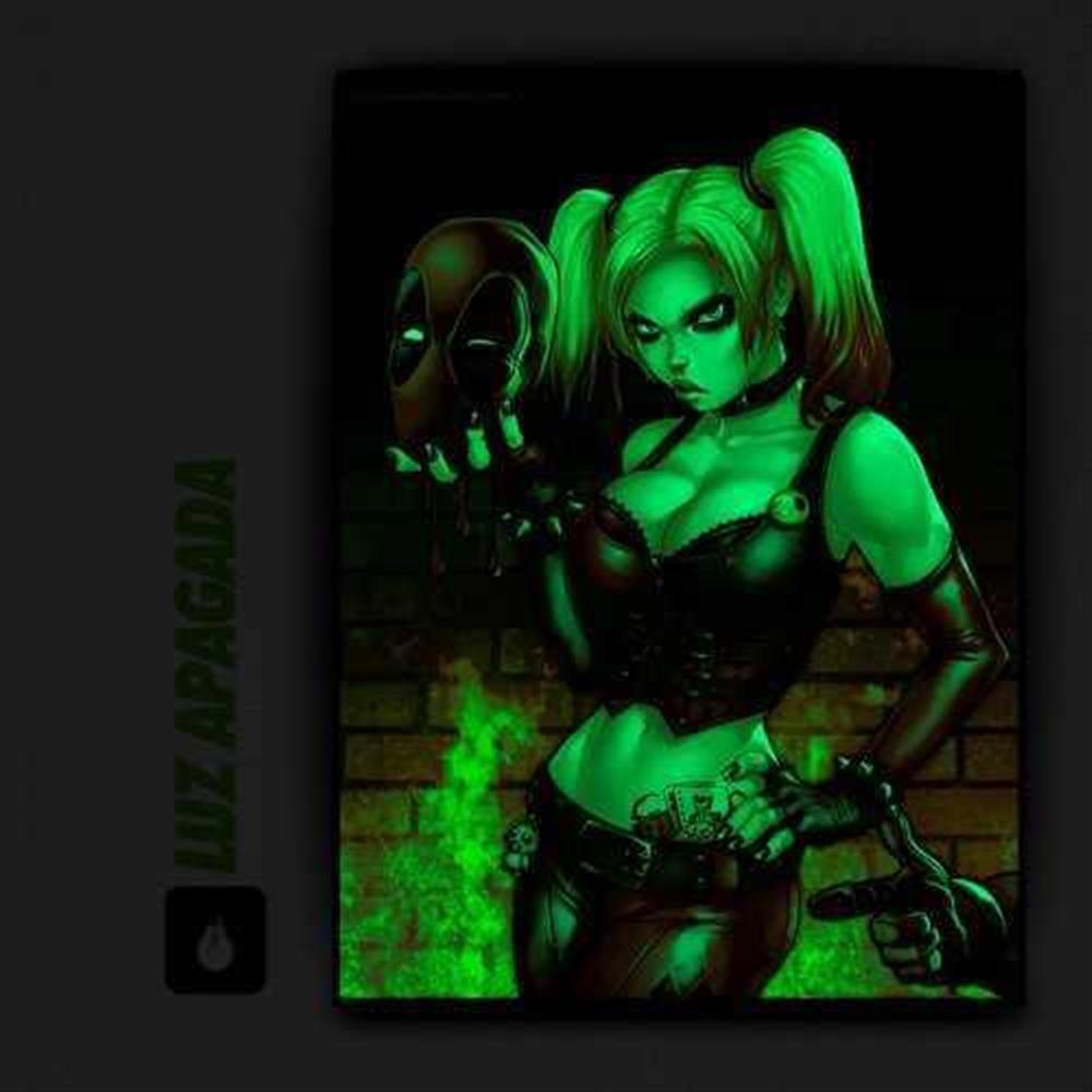 Cuadros Luminox Harly Queen Cabeza img #2