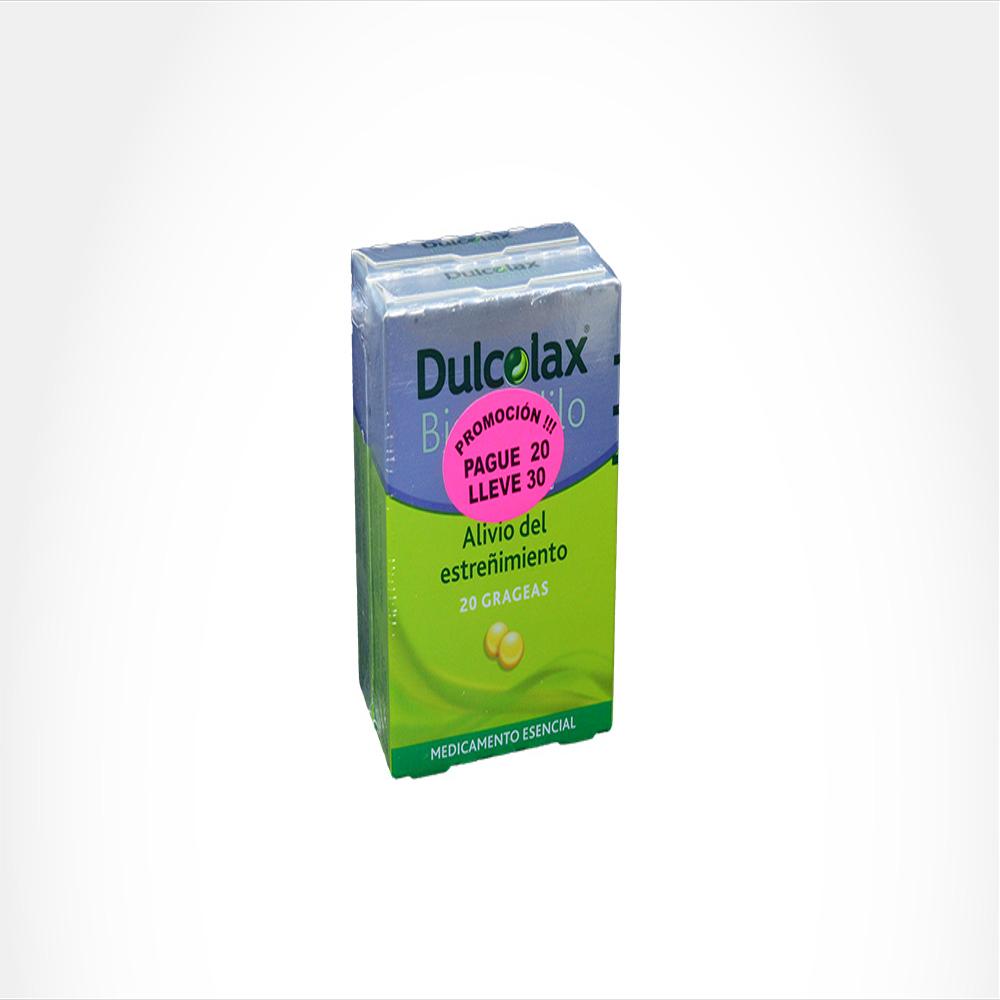 Of.Dulcolax Bisacodilo 5Mg Tab Lrt Oral Pague 20 Lleve 30 Caj 20 Tab 1 U img #1
