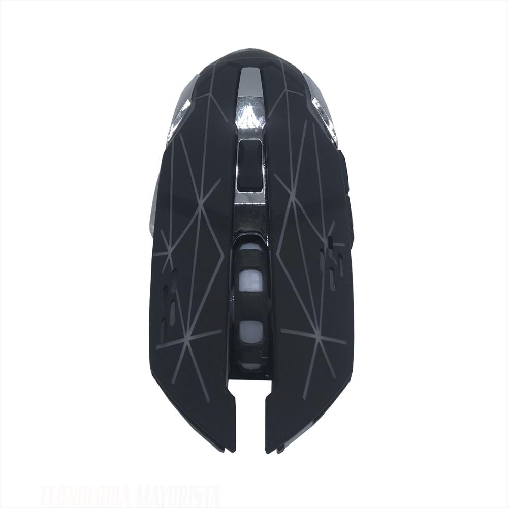 Mouse Inalambrico Recargable Jertech W200 img #2