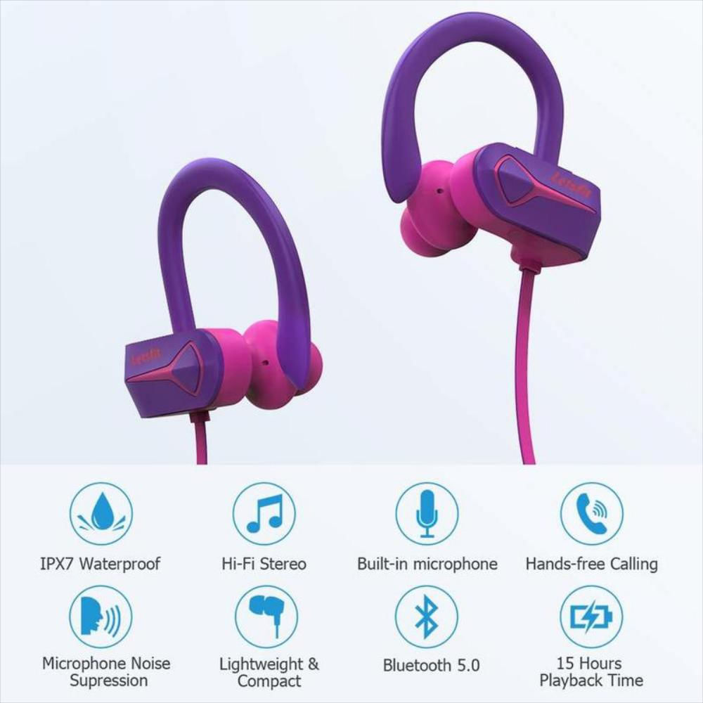 Audífonos Inalámbricos Bluetooth Para Deportes img #2