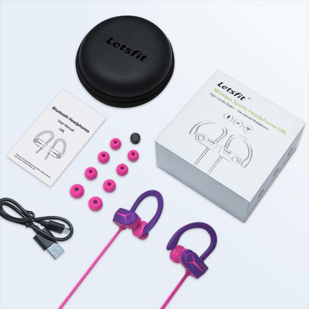 Audífonos Inalámbricos Bluetooth Para Deportes img #3