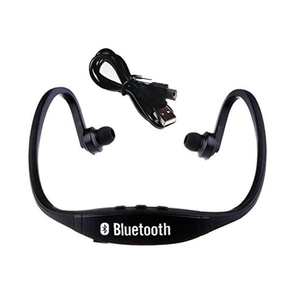 Audifonos Diadema Inalambrico Bluetooth Deportes S9 Negro img #1