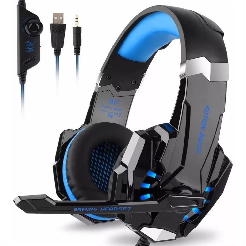 Diadema Gamer Kotion Each G9000 Con Microfono Usb Led img #2