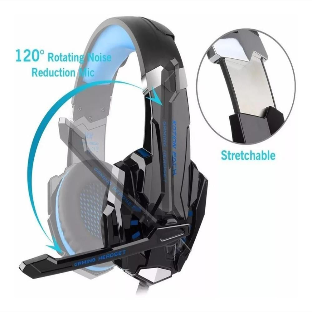 Diadema Gamer Kotion Each G9000 Con Microfono Usb Led img #4