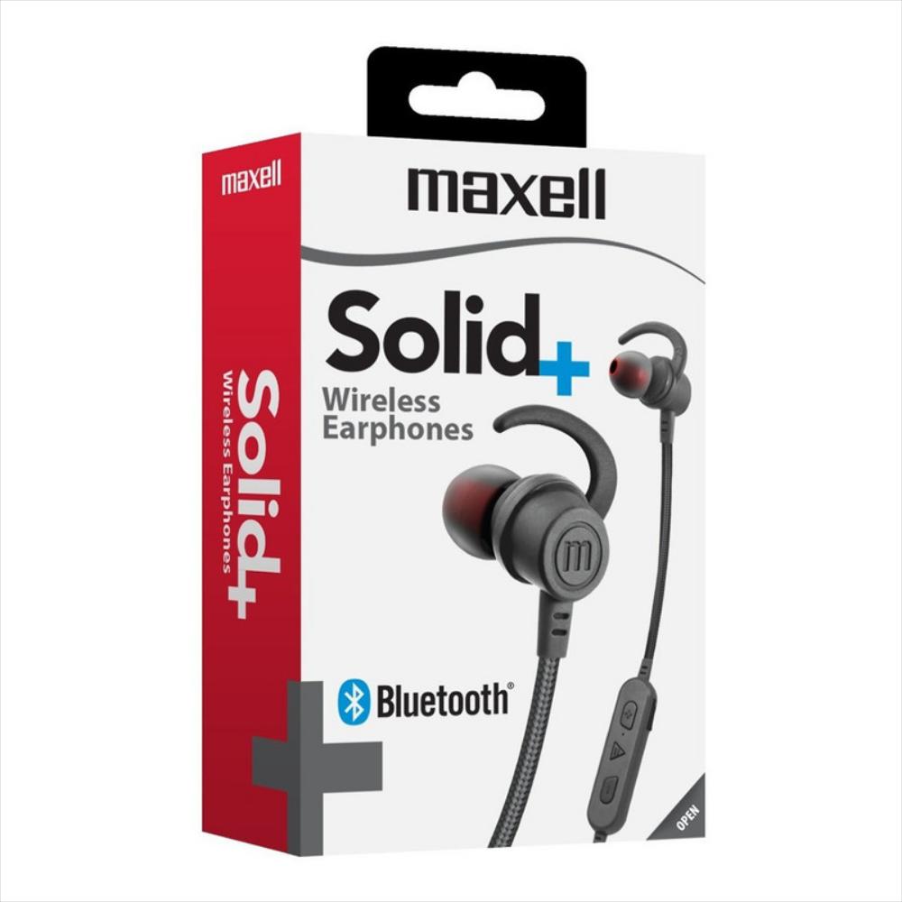 Maxell Audifono Solid Eb Bt 100 Bluetooth Con Mic Smoke img #1