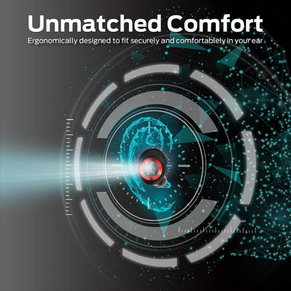 Auriculares Inalámbricos Con Bluetooth Y Micrófono Integrado Monster img #5