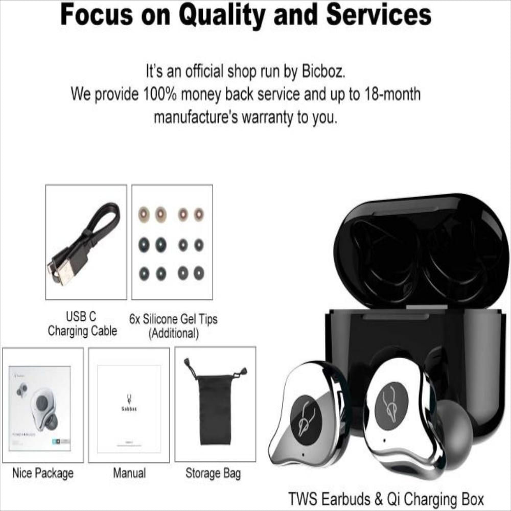 Audífonos Inalámbricos Bluetooth Estéreo Y Cancelación De Ruido img #4