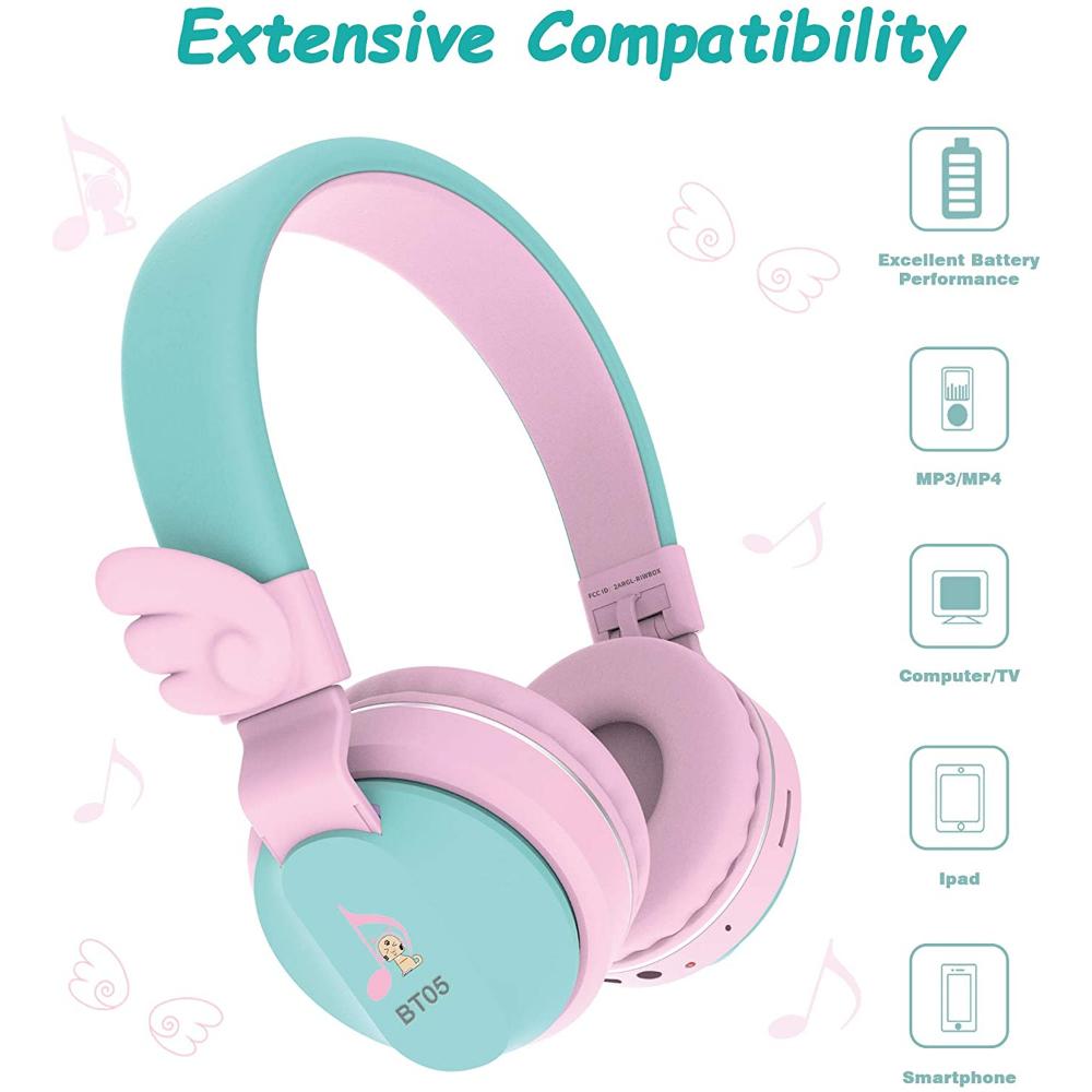 Auriculares Inalámbricos Para Niños Riwbox img #3