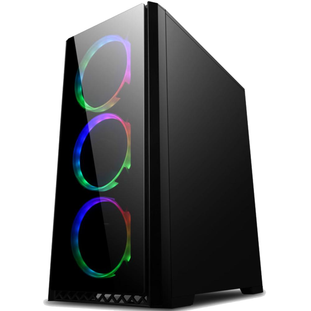 Computador Torre Gamer Intel Core I3 10100F Ssd 240Gb Ram 8Gb Gt 710 2Gb + Monitor 22 + Parlantes + Teclado Y Mouse img #2