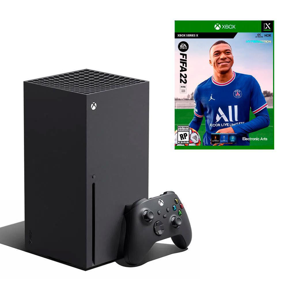 Consola Xbox Series X 1Tb + Fifa 22 + Control + Balon No 5 img #1