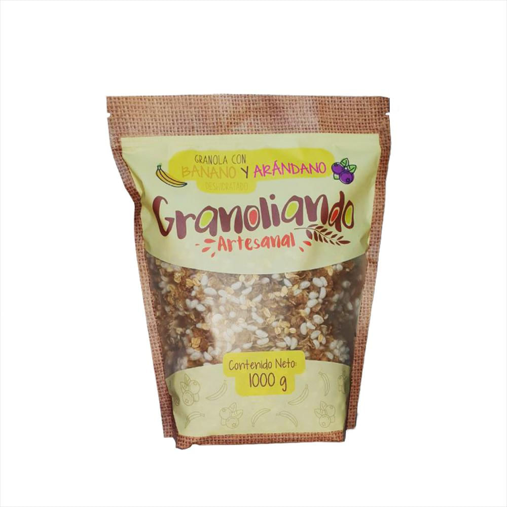 Granola Con Banano Y Arándanos 1 Kilo img #1