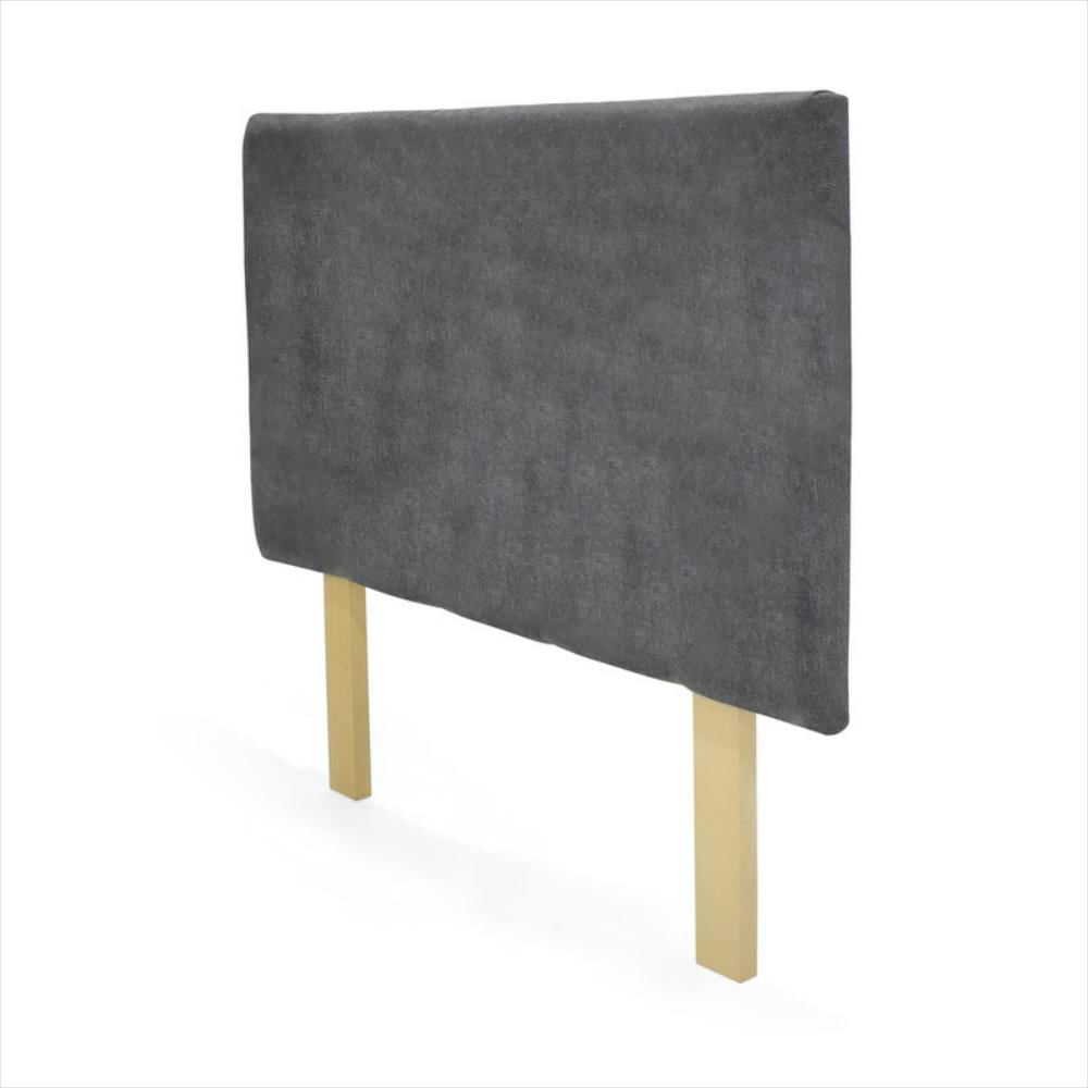 Cabecero Verona Doble Liso Tela Gris img #3