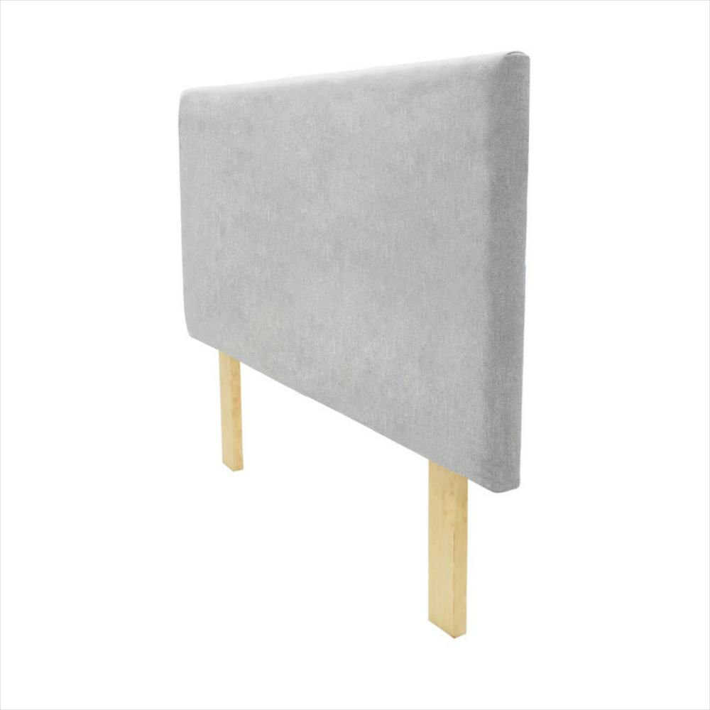 Cabecero Verona Queen Liso Tela Plata img #3