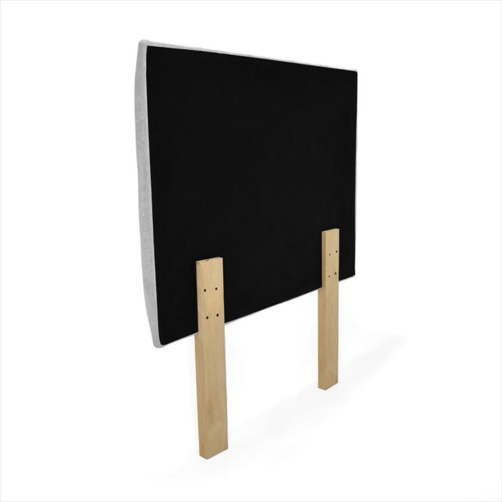 Cabecero Verona Sencillo Liso Tela Plata img #2