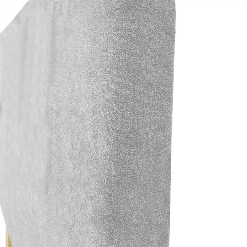 Cabecero Verona Sencillo Liso Tela Plata img #4