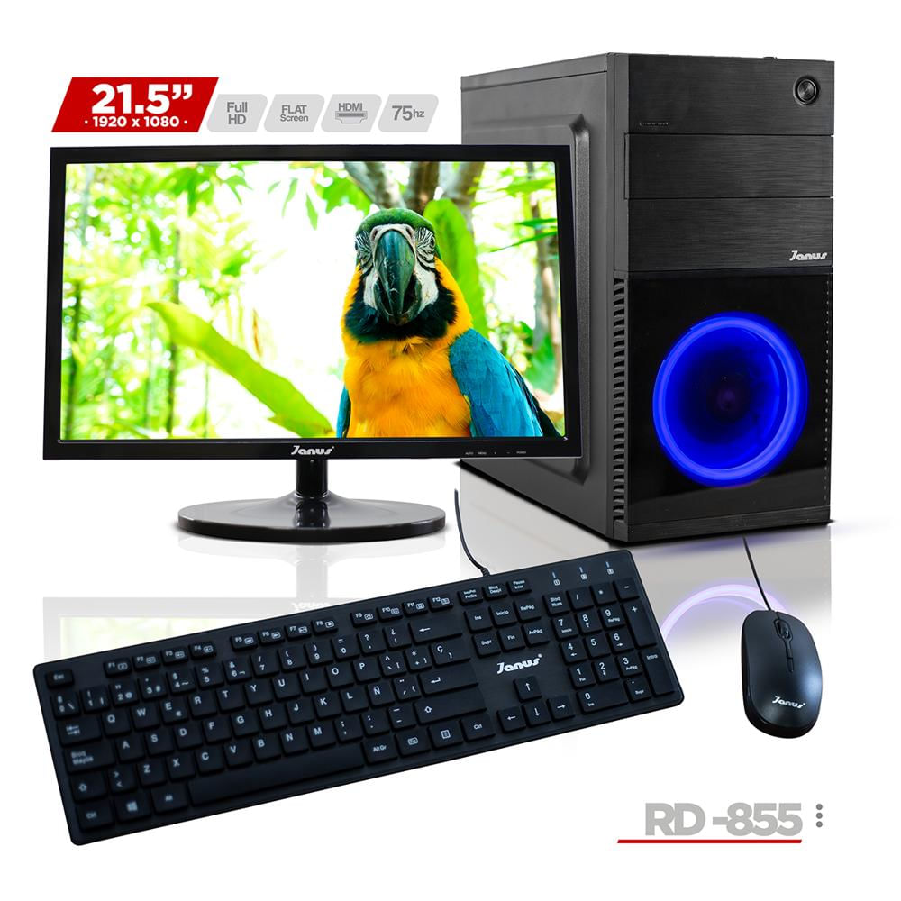 Computador De Escritorio Janus Amd A8 9600 Windows 10 Version Libre Ram 8Gb Ssd 256Gb 21.5 pulgadas img #1