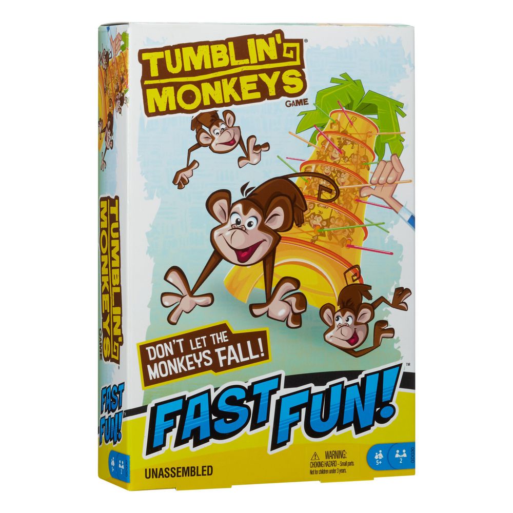 FAST FUN! MONOS LOCOS MATTEL JUEGOS GDG30 img #1