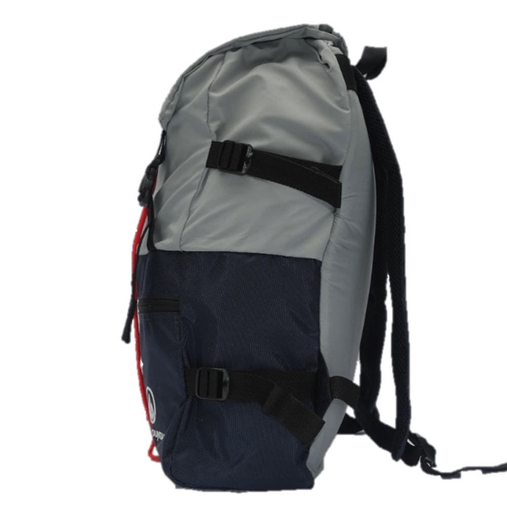 Mochila Mogi D Gris Plata Y Azul Indigo img #2