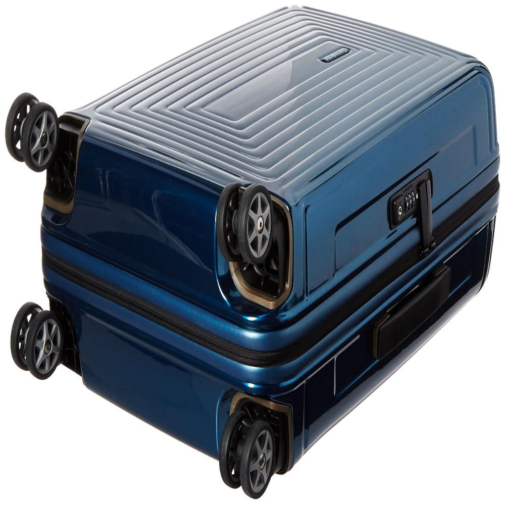 Equipaje Con Ruedas Giratorias Metlico Azul Metlico Samso img #5