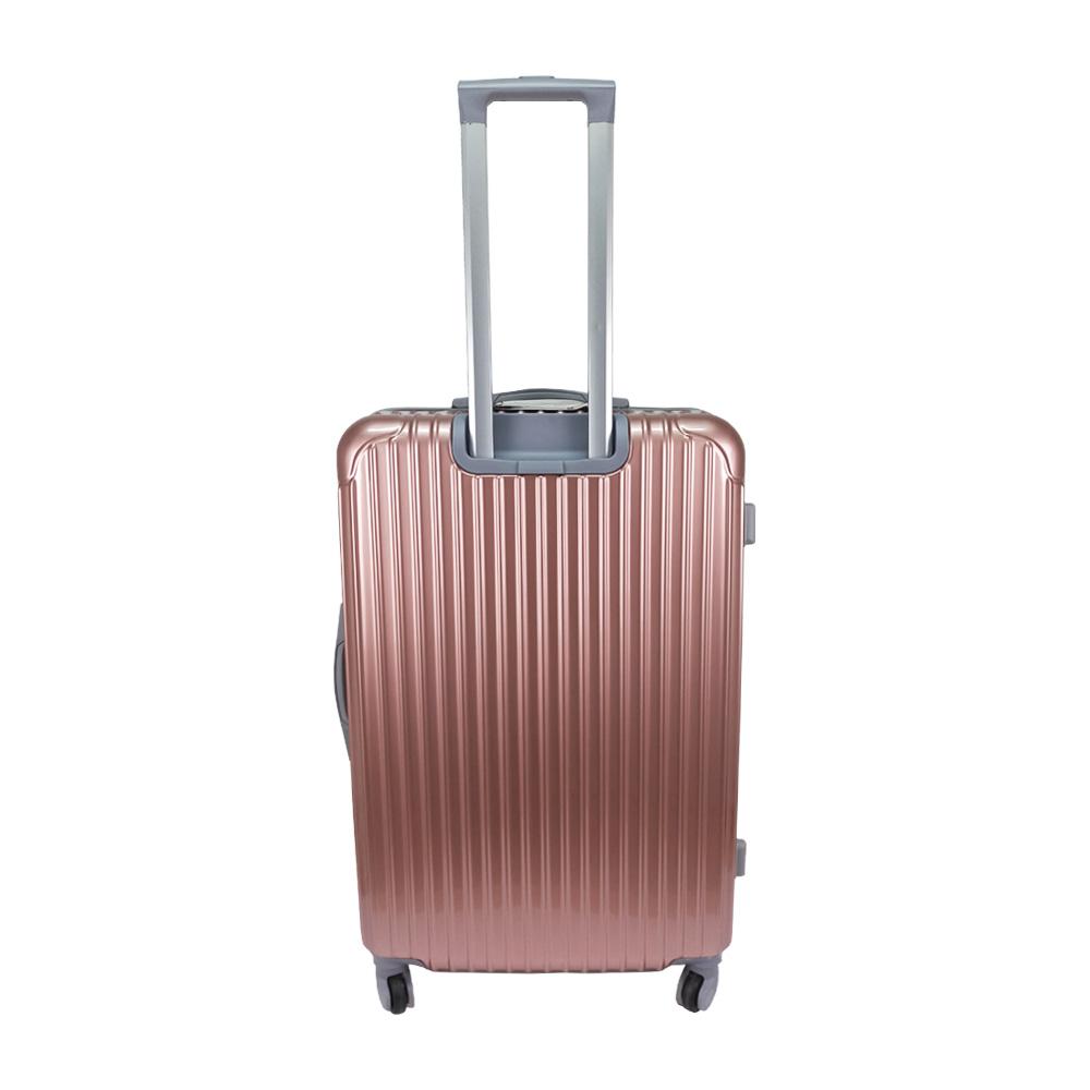 Juego Set Maletas X3 20,24,28 Pulg. Bin 025 2 Oro Rosa img #4