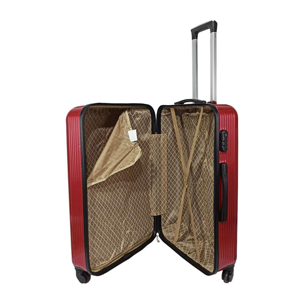 Maleta De Viaje 26 Pulg.Bin 025 4 Vino Tinto img #5