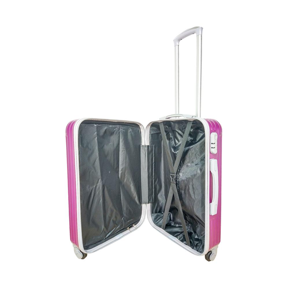 Juego Set Maletas X3 20,24,28 Pulg. Bin 502 1 Morado img #4