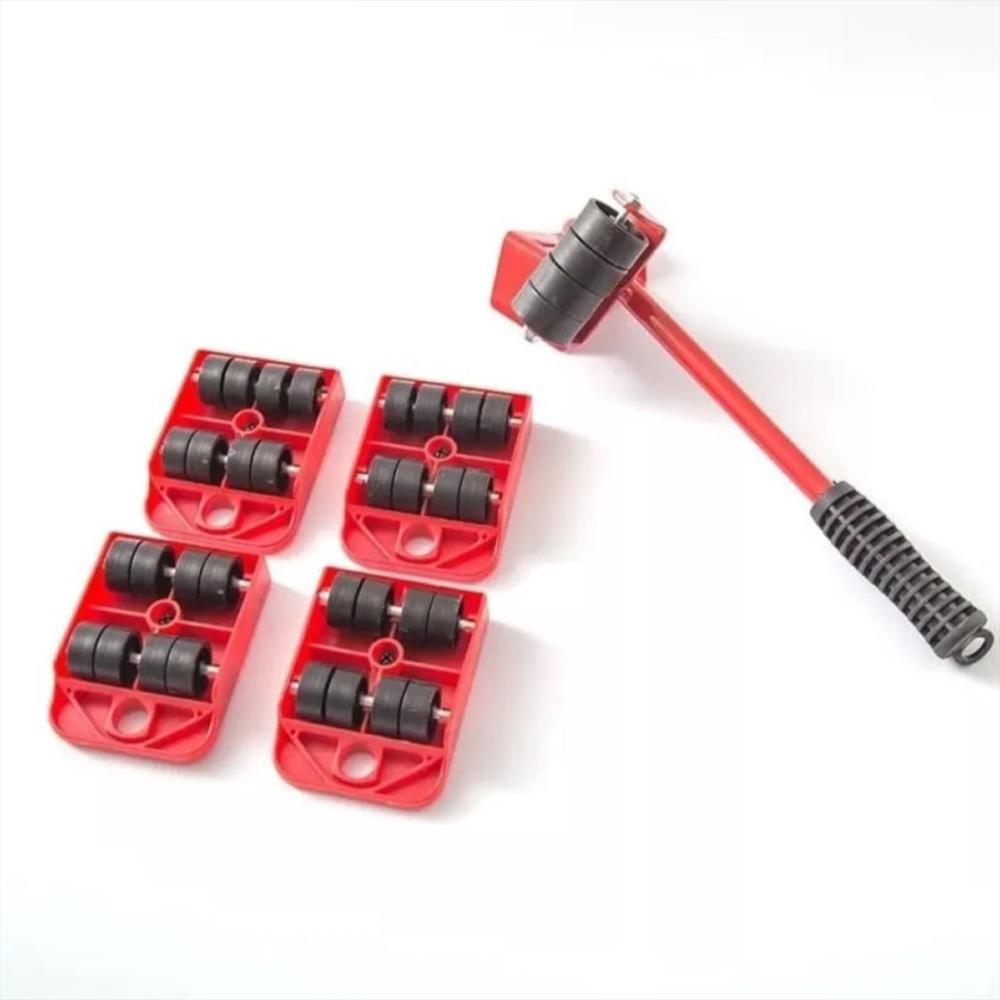 Bases Con Ruedas Y Palanca Para Mover Muebles Facilmente img #3