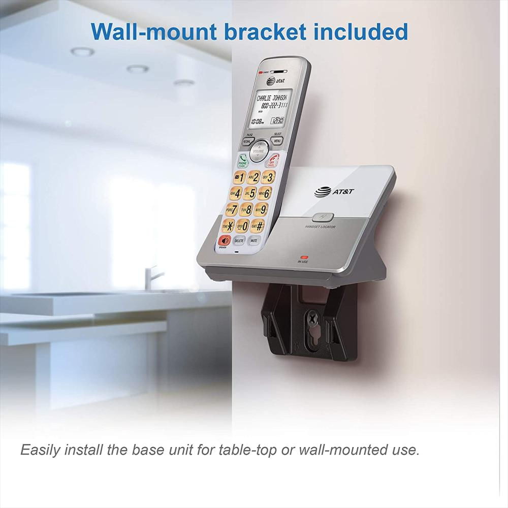 Teléfono Inalámbrico At&T Triple D6.0 3 Piezas Gris img #3