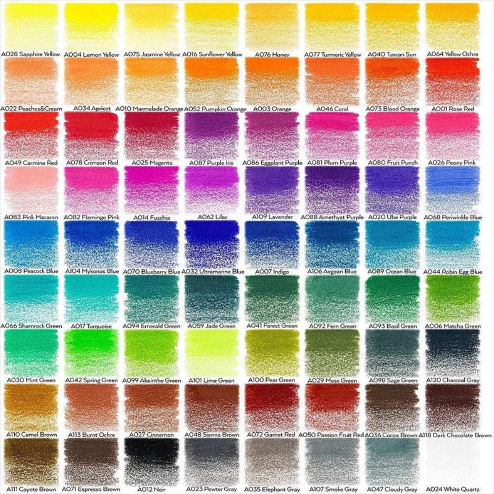 Set profesional de lápices de colores, 72 colores img #3