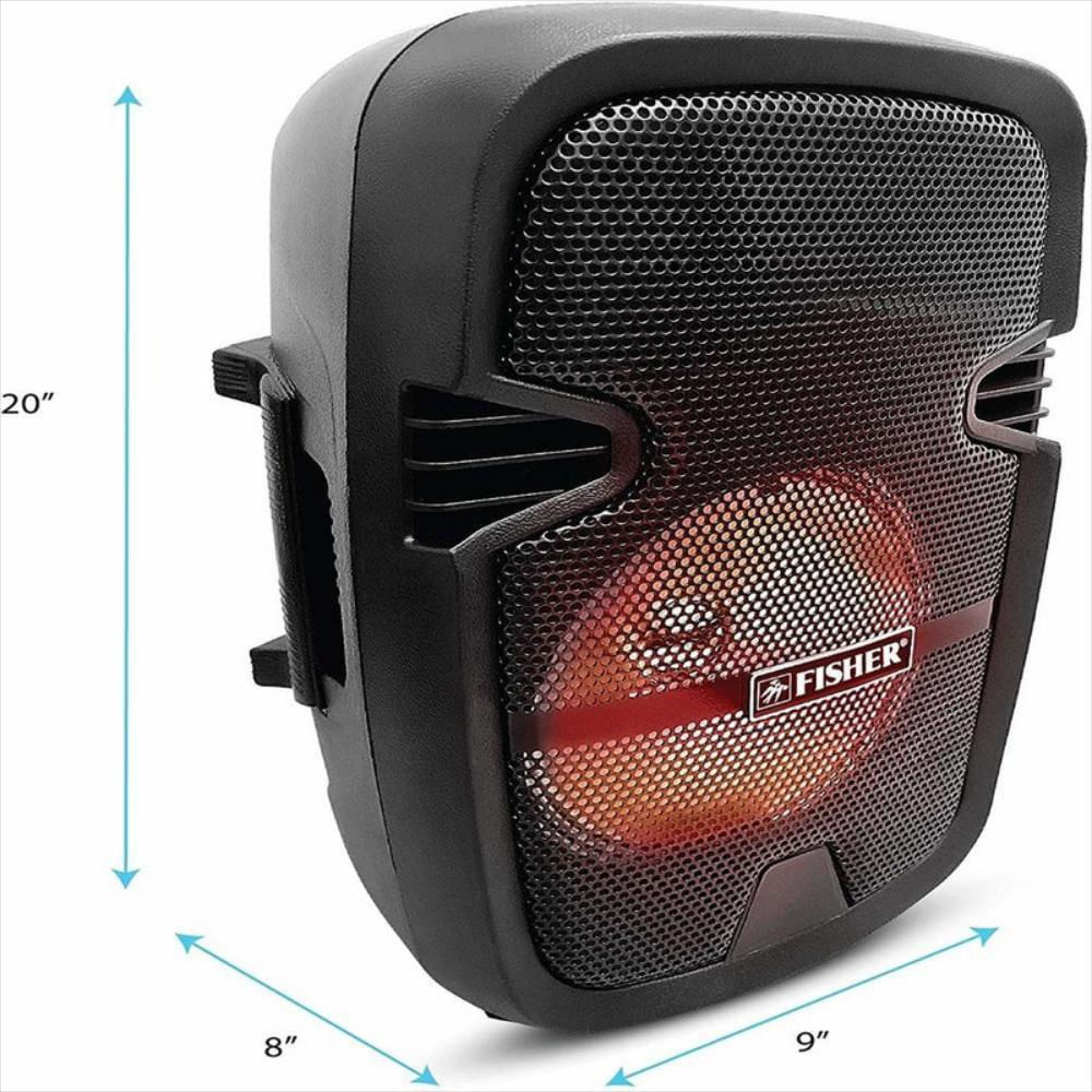 Parlante Bluetooth recargable con control remoto FBX822 img #3