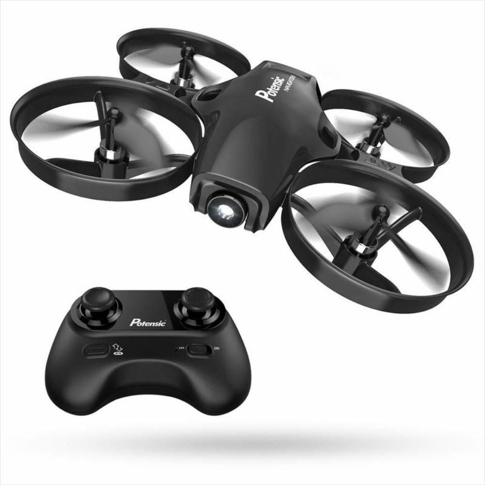 Drone para niños RC Batería desmontable Negro img #1