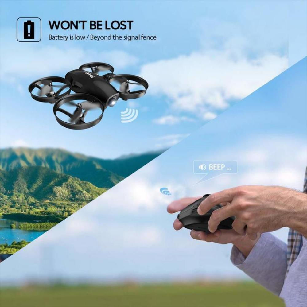 Drone para niños RC Batería desmontable Negro img #3