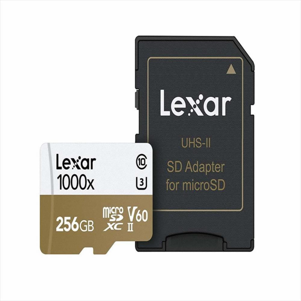 Tarjeta micro SD Lexar Professional 256GB img #1