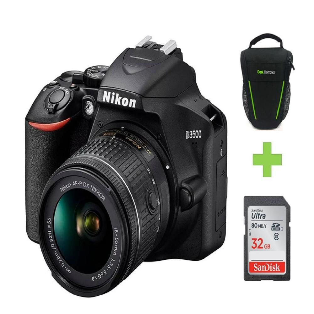 Camara Nikon D3500+18-55 + 32GB + Bolso img #1