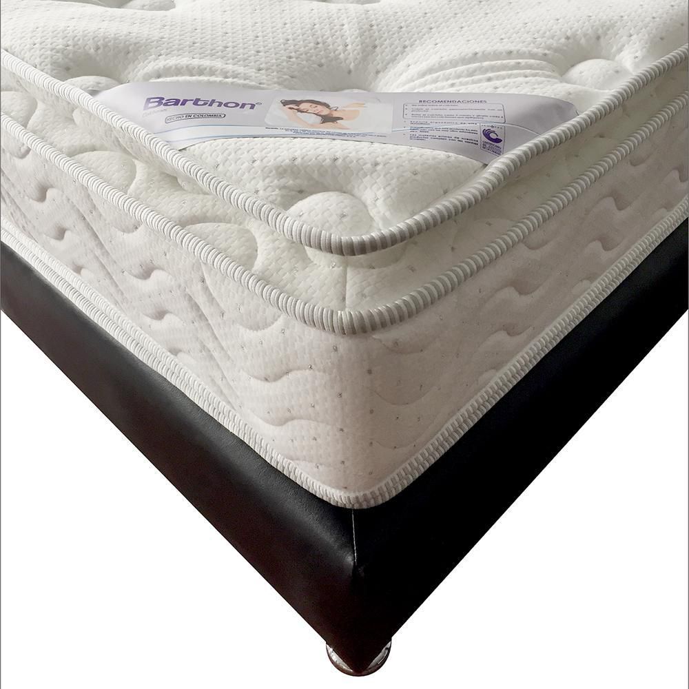 Colchón BARTHON Semidoble (120 x 190 cm) PILLOWTOP2 Resortado Semifirme img #2