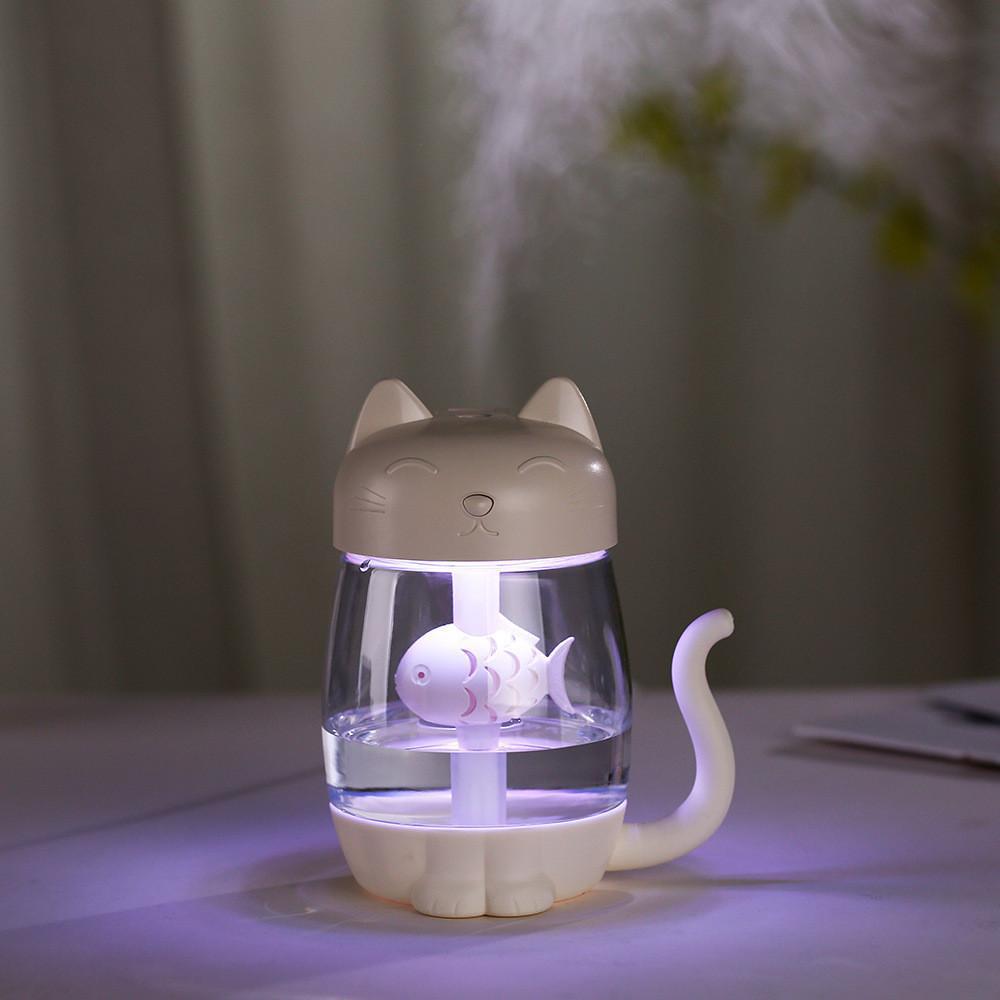 Humidificador Difusor De Aroma Gato Purificador De Aire img #2