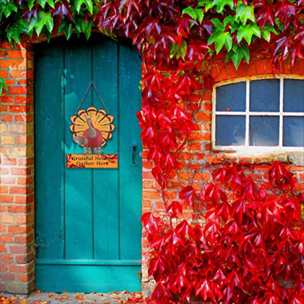 Cartel De Metal Para Colgar En La Pared Acción De Gracias img #4