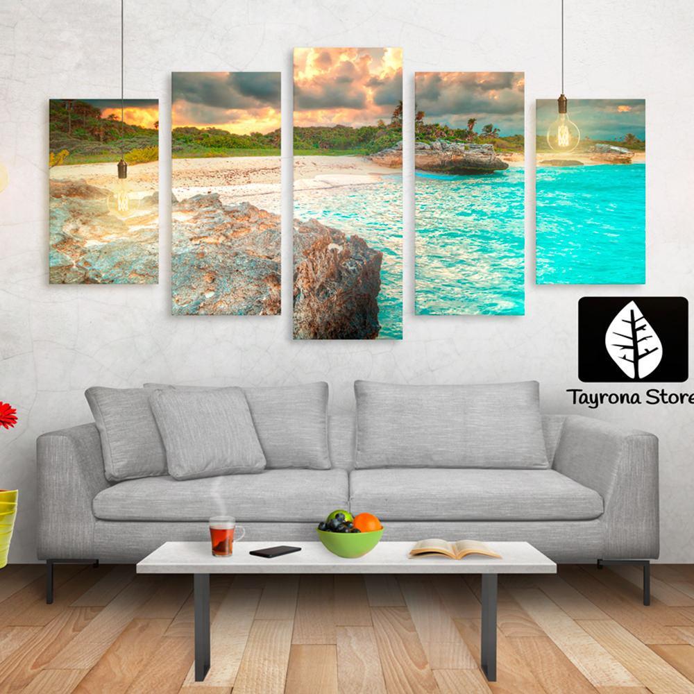 Cuadro Tayrona Store 145 X 80 Playa 03 img #1