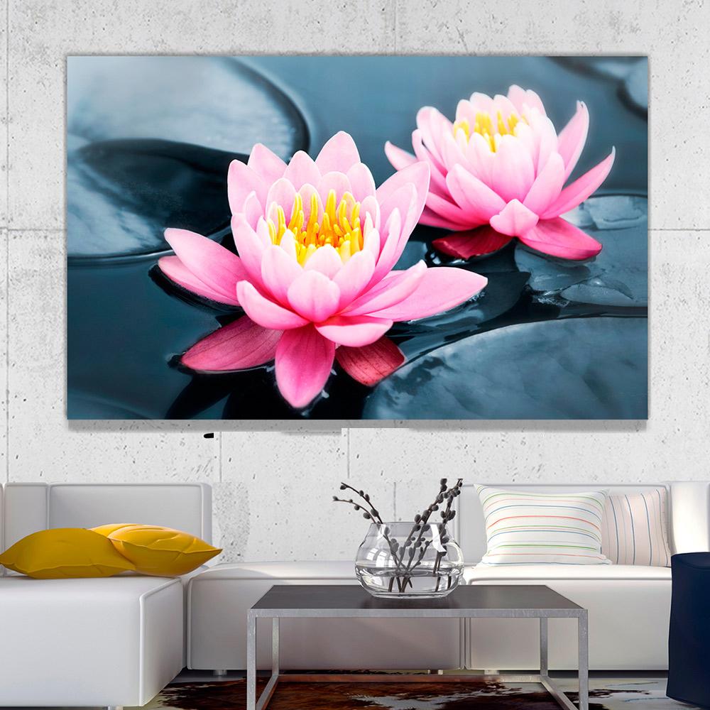 Cuadro Decorativo Tayrona Store 70X50 Flor De Loto 01 img #1