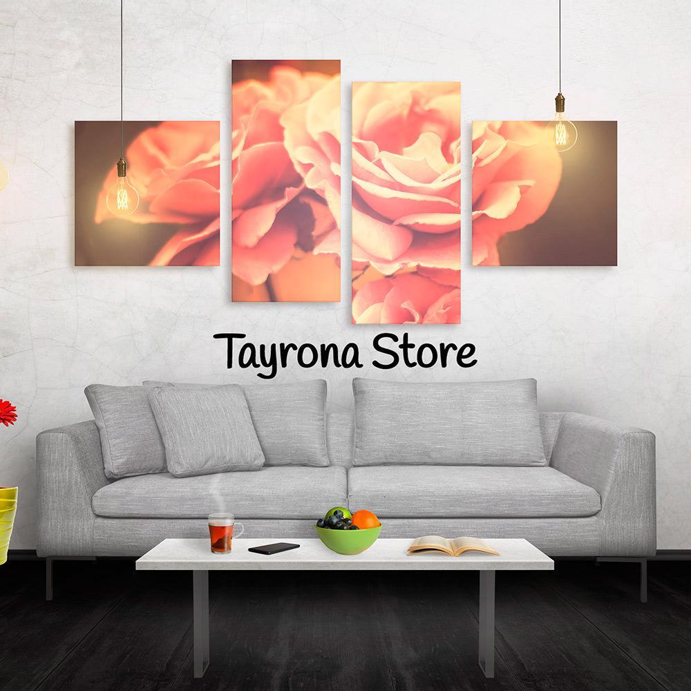 Cuadro Tayrona Store 140 X 80 Rosa Vintage img #2