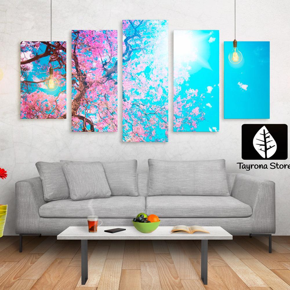 Cuadro Tayrona Store 145 X 80 Arbol Guayacan Rosado img #2