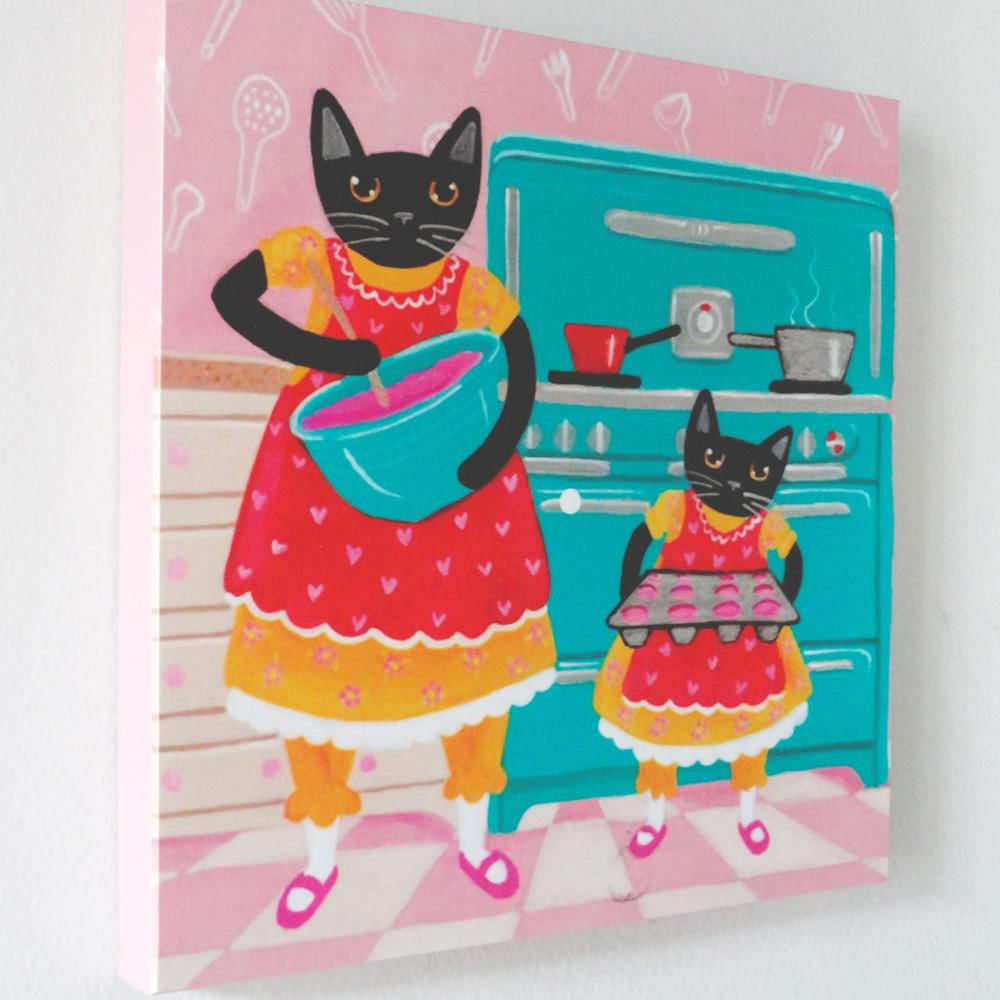 Cuadro Gatas Por Ejemplo Reposteras img #1