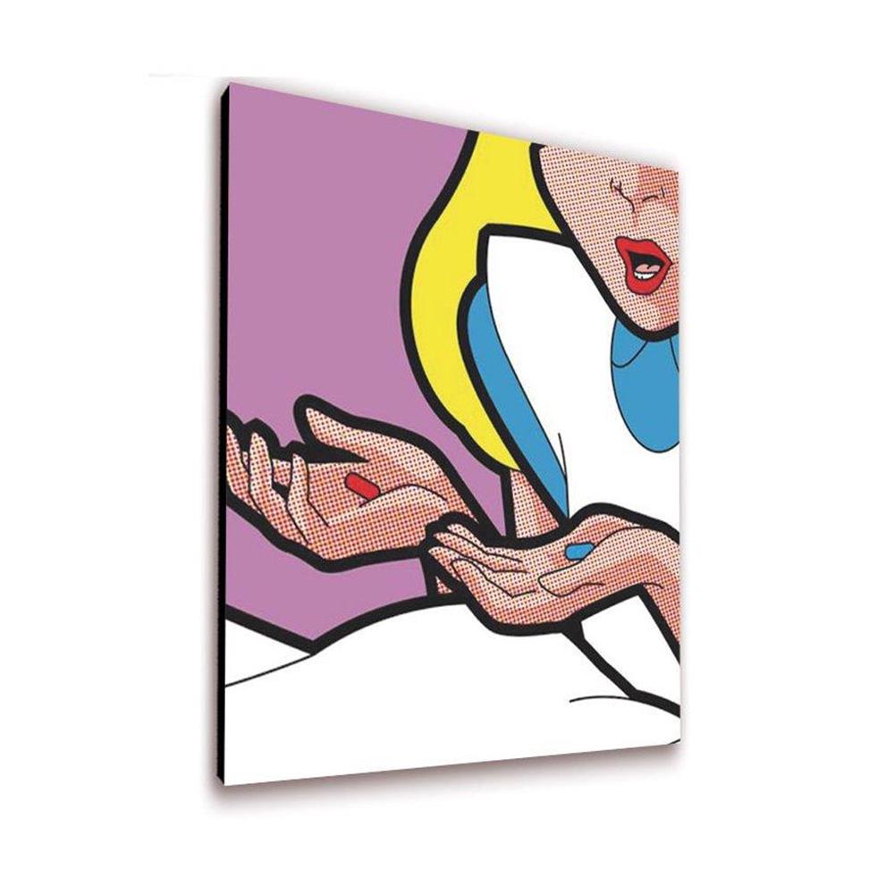 Cuadro 20 X 25 Cms Decorativo Alicia img #2