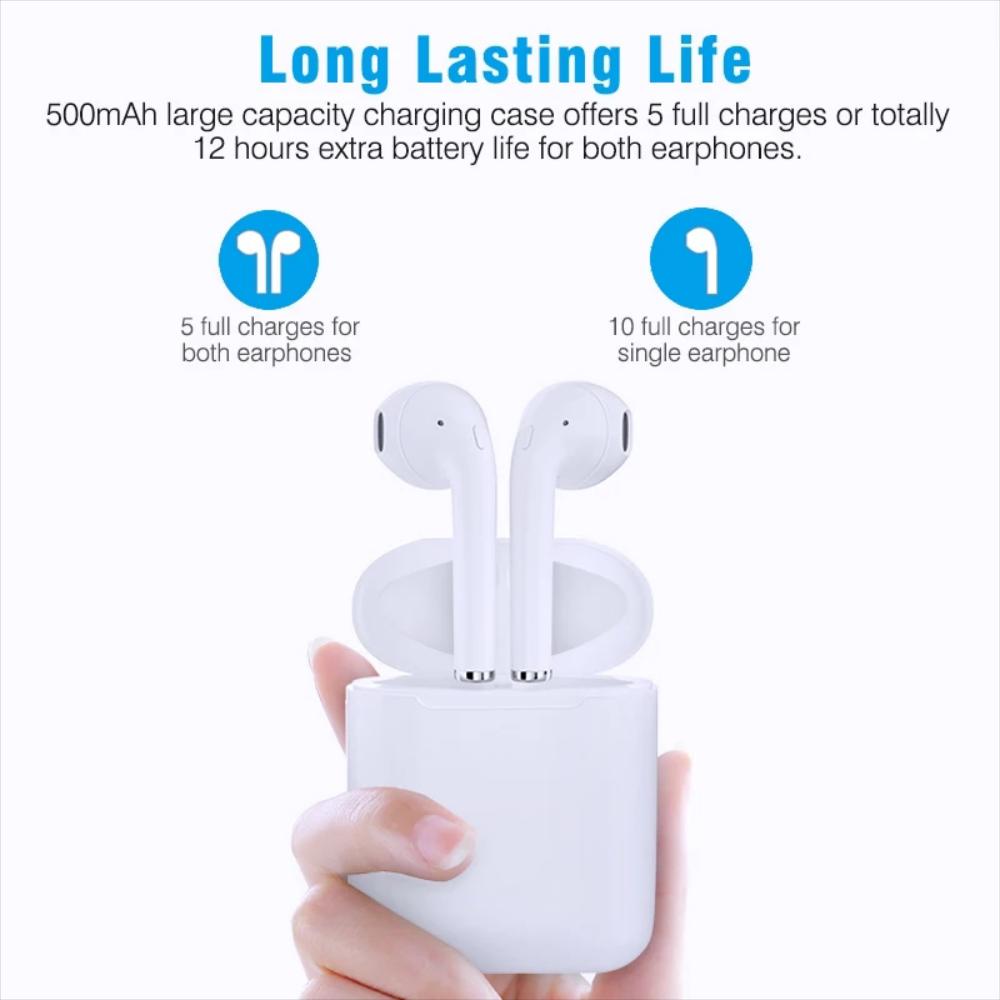 Auriculares I9 Bluetooth 5.0 Color Blanco img #4
